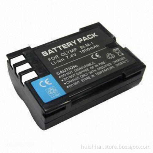 Digital Camcorder Battery for Olympus BLM-1, with 1,800mAh Capacity